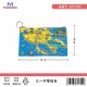 Σετ 12Χ - Πορτοφόλι Souvenir μπρελόκ - PVC - Chalkidiki - 16*10cm - 871702