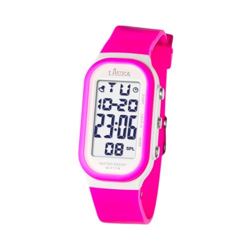 Ψηφιακό ρολόι χειρός - WF174 - Lasika - 115146 - Fuchsia