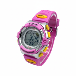 Ψηφιακό ρολόι χειρός - WF45 - Lasika - 115148 - Pink/Yellow
