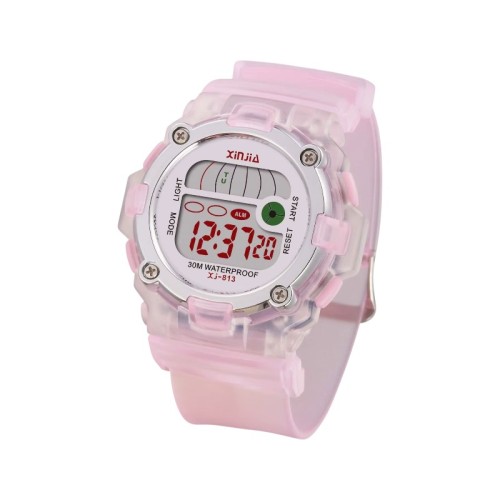 Ψηφιακό ρολόι χειρός - XJ813 - 115149 - Pink