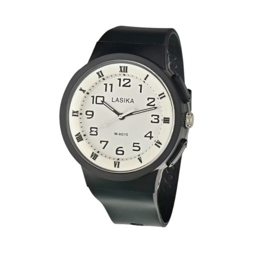 Αναλογικό ρολόι χειρός - WH315 - Lasika - 115160 - Black/White