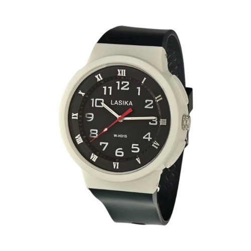 Αναλογικό ρολόι χειρός - WH315 - Lasika - 115160 - White/Black