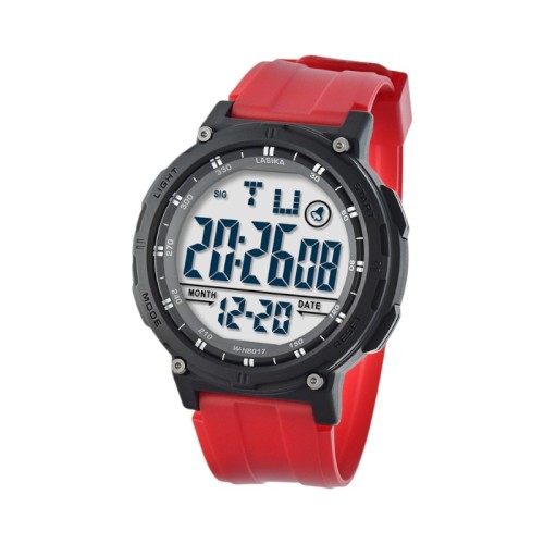 Ψηφιακό ρολόι χειρός - WH8017 - Lasika - 115161 - Red