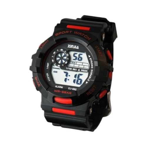 Ψηφιακό ρολόι χειρός - XJ-892 - 115164 - Black/Red