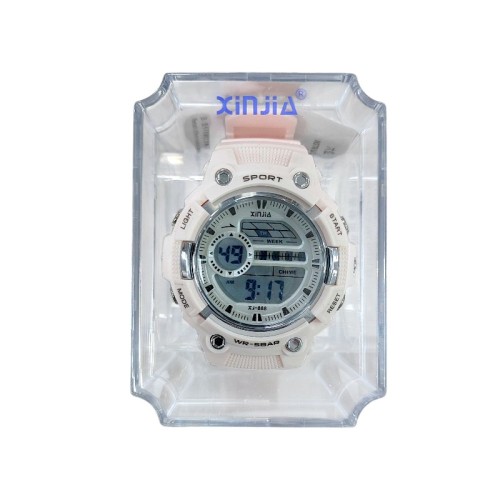 Ψηφιακό ρολόι χειρός - XJ-888 - 115165 - Beige