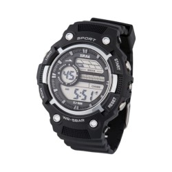 Ψηφιακό ρολόι χειρός - XJ-888 - 115165 - Black/Silver