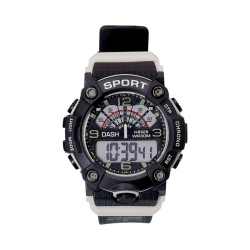 Ψηφιακό ρολόι χειρός - D6826 - Dash - 115166 - White