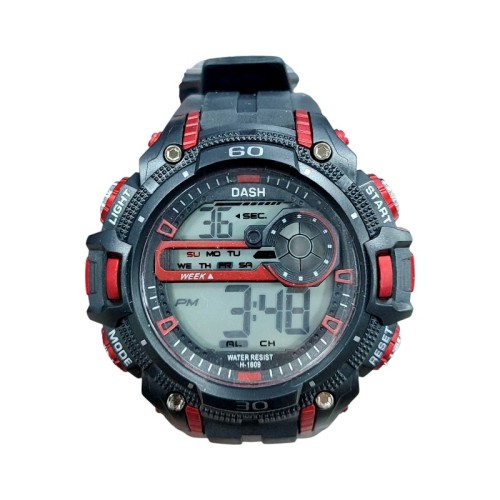 Ψηφιακό ρολόι χειρός - H1609 - Dash - 115169 - Black/Red