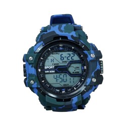 Ψηφιακό ρολόι χειρός - D8338 - Dash - 115172 - Army Blue