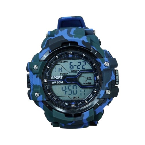 Ψηφιακό ρολόι χειρός - D8338 - Dash - 115172 - Army Blue