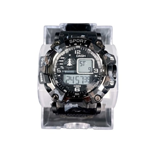 Ψηφιακό ρολόι χειρός - H-6853 - Dash - 115173 - Black