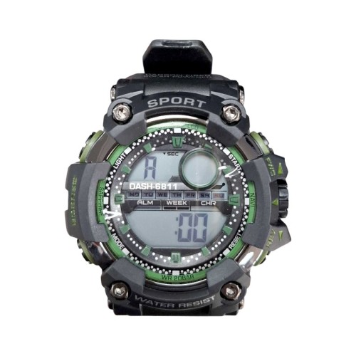 Ψηφιακό ρολόι χειρός - D6881 - Dash - 115178 - Black/Green
