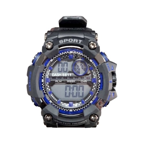 Ψηφιακό ρολόι χειρός - D6881 - Dash - 115178 - Black/Blue