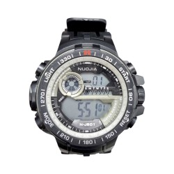 Ψηφιακό ρολόι χειρός - NJ801 - Nuojia - 115180 - Black/Beige