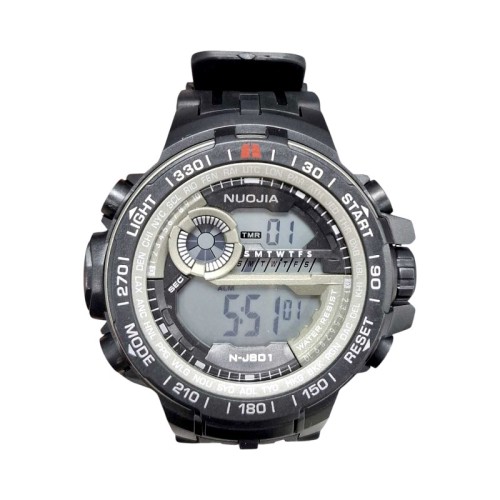 Ψηφιακό ρολόι χειρός - NJ801 - Nuojia - 115180 - Black/Beige