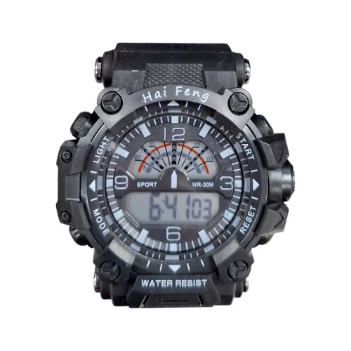 Ψηφιακό ρολόι χειρός - SH9918 - 115186 - Black/Black