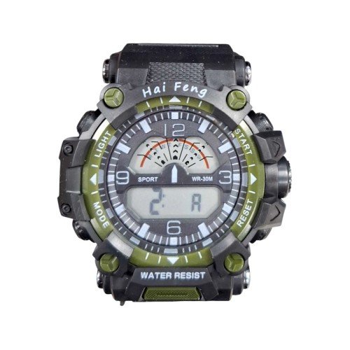 Ψηφιακό ρολόι χειρός - SH9918 - 115186 - Black/Green