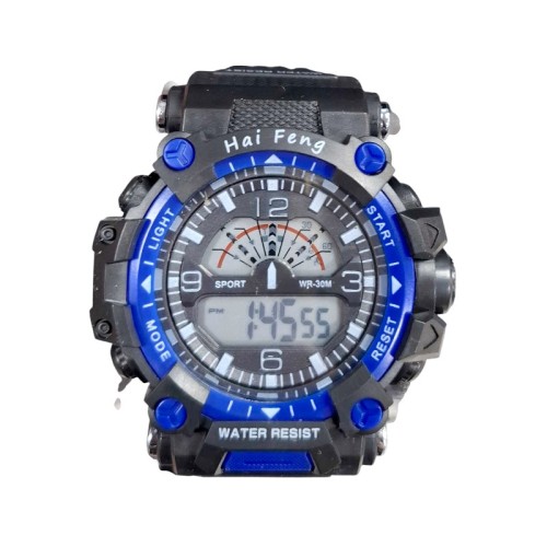 Ψηφιακό ρολόι χειρός - SH9918 - 115186 - Black/Dark Blue