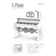 Παιδικό πιάνο mini με μικρόφωνο - 328-6237 - 233105 - White