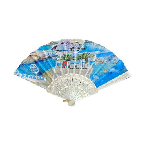 Βεντάλια χειρός Souvenir - Σετ 12 τεμάχια - Paralia - 216453