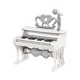 Παιδικό πιάνο mini με μικρόφωνο - 328-2825 - 233103 - White
