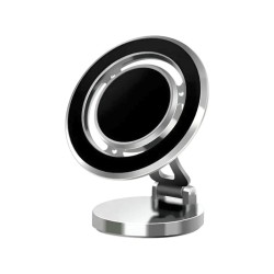 Μαγνητική βάση στήριξης smartphone αυτοκινήτου - G168 - 813485 - Silver