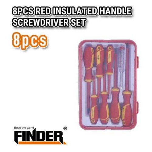 Σετ κατσαβίδια ηλεκτρολόγου - 8pcs - Finder - 193497