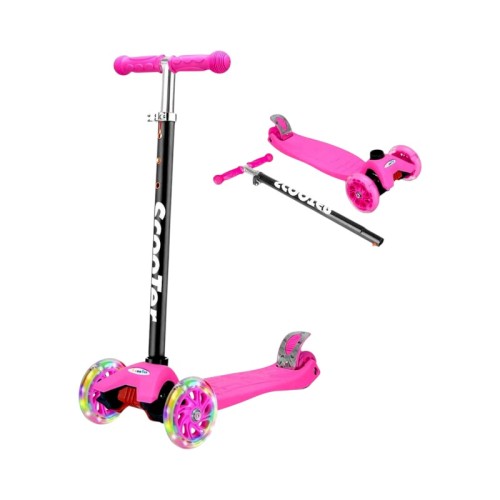 Παιδικό πατίνι τρίκυκλο - YH-014 - 101136 - Pink