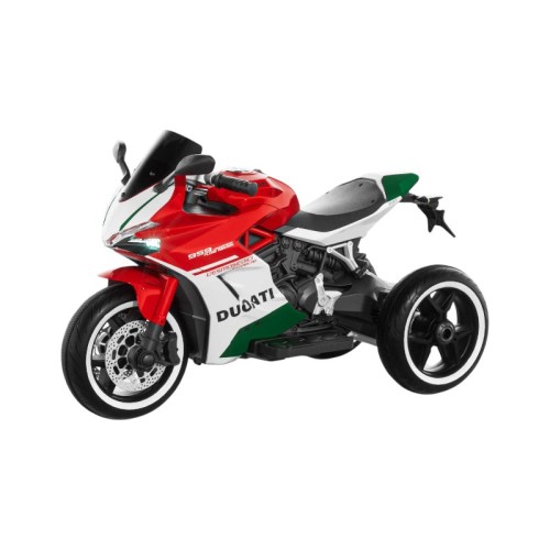 Παιδικό ηλεκτροκίνητο τρίκυκλο scooter - YH-028 - 101150 - Red/Green