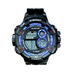 Ψηφιακό ρολόι χειρός - NJ806 - 115179 - Black/Purple