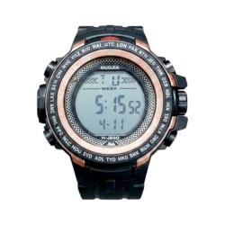 Ψηφιακό ρολόι χειρός - NJ820 - 115182 - Black/Gold