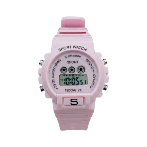 Ψηφιακό ρολόι χειρός - 933 - 115193 - Pink