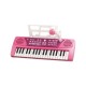 Παιδικό αρμόνιο με μικρόφωνο - USB - 808-18 - 233074 - Pink
