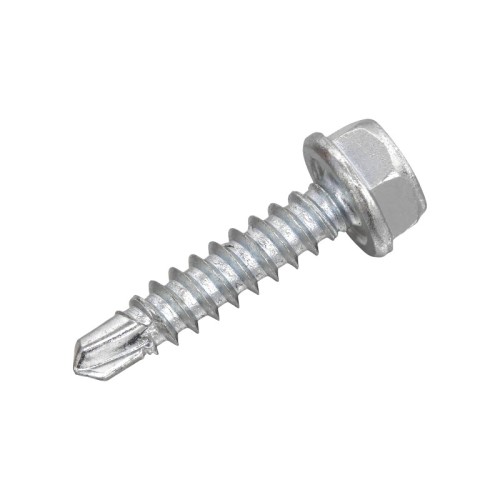 Αυτοδιάτρητη βίδα εξάγωνη - 4.8mm*20mm - Σετ 12 πακέτα των 14 τεμαχίων - 202670