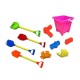 Σετ παιχνίδια παραλίας -  10pcs - 3344 - 232227