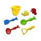 Σετ παιχνίδια παραλίας -  7pcs - 3305 - 232229