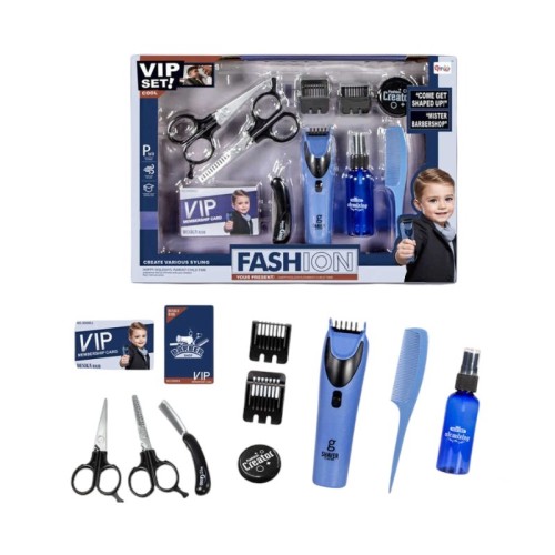 Παιδικό σετ κομμωτικής Barber - 11pcs - QY041 - 233363