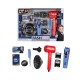 Παιδικό σετ κομμωτικής Barber - 10pcs - QY042 - 233364