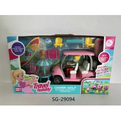 Σετ κούκλα με αυτοκίνητο Golf & αξεσουάρ - SG-29094 - 233394