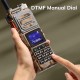 Φορητός πομποδέκτης UHF/VHF - UV25 - Baofeng - 402253 - Army Yellow