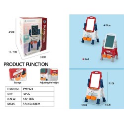 Πίνακας ζωγραφικής διπλής όψης με σταντ - YW192B - 233034
