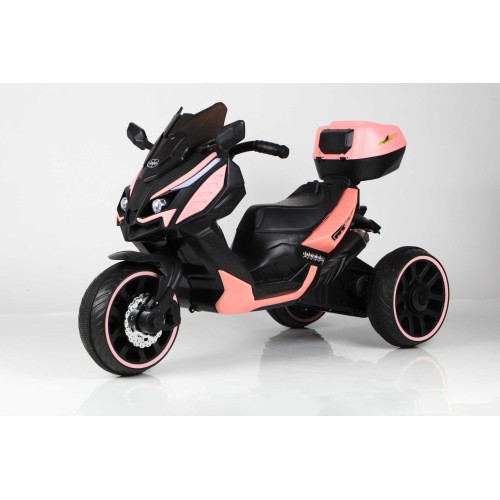 Παιδικό ηλεκτροκίνητο τρίκυκλο scooter - YH-029 - 101151 - Pink