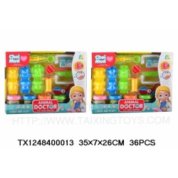 Σετ κατασκευών DIY με πλαστελίνη - Animal Doctor - QL-E8752 - 233180