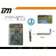Στραβόβιδες με βύσμα - 5x67x22mm+E12 - Σετ 12 πακέτα των 3 ζευγαριών - 200928