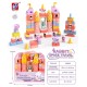Σετ κατασκευών DIY με τουβλάκια - Rabbit Space Travel - 81pcs - JX6806 - 233045