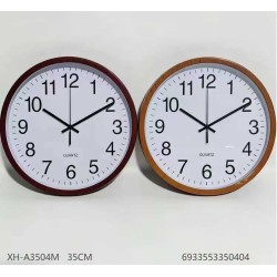 Ρολόι τοίχου - A3504M - 350404 - Dark Brown