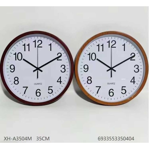 Ρολόι τοίχου - A3504M - 350404 - Light Brown