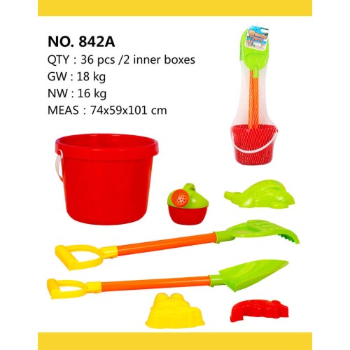 Σετ παιχνίδια παραλίας - 842A - 232245