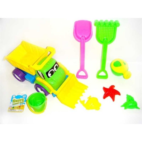 Σετ παιχνίδια παραλίας -  8pcs - 6608 - 232222