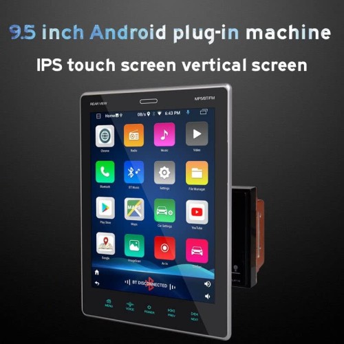 Ηχοσύστημα αυτοκινήτου 2DIN - 9520A - 9.5" - 2+32G - Android - 000568